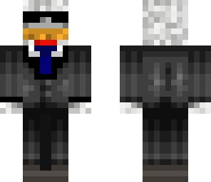 chicken in a suit