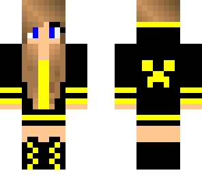 cute girl yellow