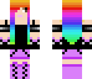 my rainbow skin