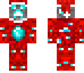 diamond ore creeper xmas skin