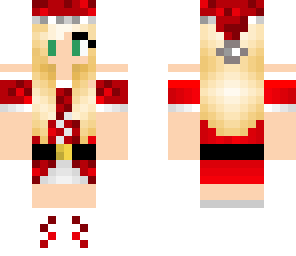 the santa helper girl