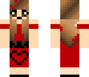red dress
