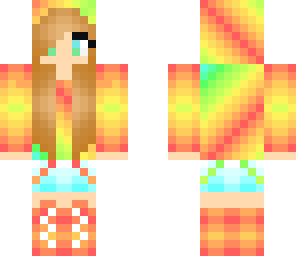 rainbow girl