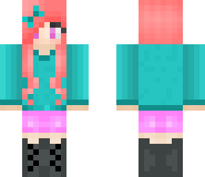 pink haired 2