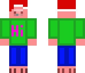 green123123's christmas pig
