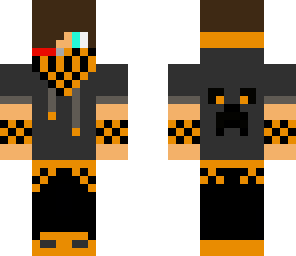 orange creeper hoodie