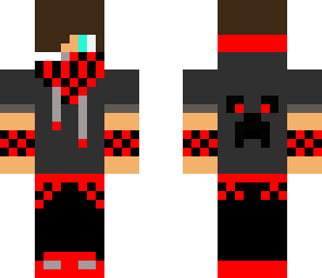 red creeper hoodie