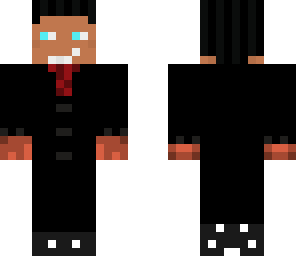 tuxedo guy with hair gel and sparkling shoes
