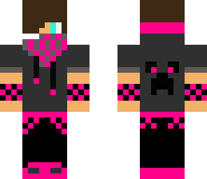 pink creeper hoodie