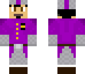 purple surcoat knight