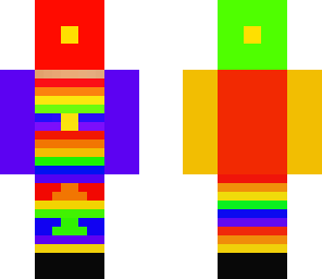 rainbow blockman