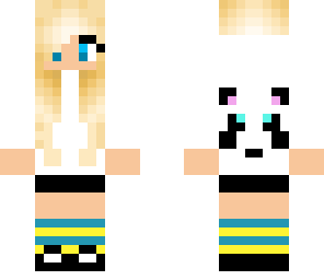 sweet panda girl