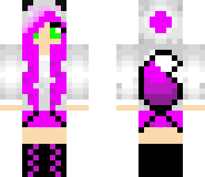 purple fox girl