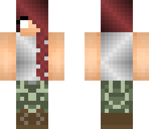 herobrine military girl