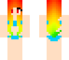 edited bikini girl