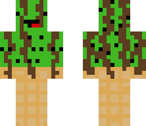 derpy mint chocolate chip ice cream cone