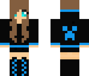 blue creeper girl