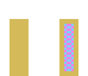 pink 'n' blue pastry thing
