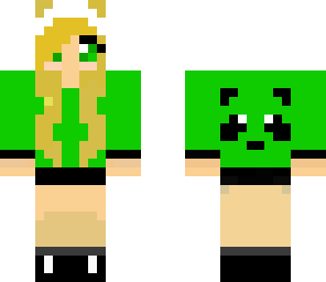 green pandagirl