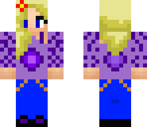 little purple girl