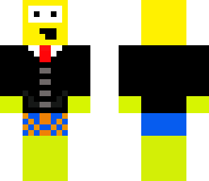 smile swim tux man