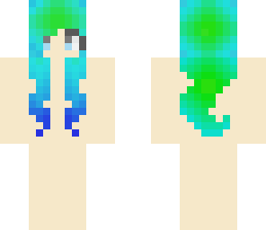 blue - green hair bases