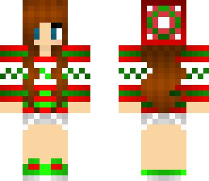 edited christmas girl