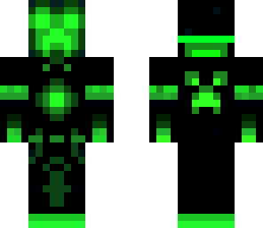 creeper tron green
