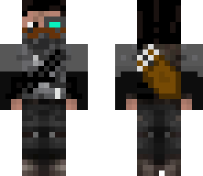 sniper steve with moustache
