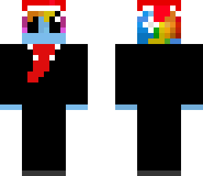 christmas rainbow dash