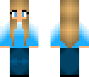 blue girl