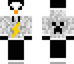 penguin in hoodie with lightning bolt