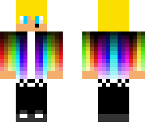 cool rainbow boy