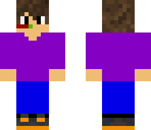 fioletowy skin