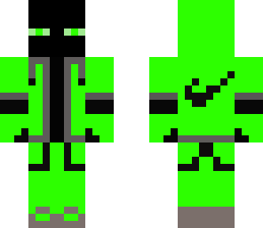 enderman nike lime