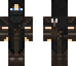 dark red archer ninja