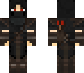 dark red archer ninja
