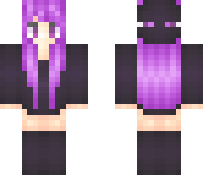 ender girl-purple
