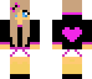 cute heart girl