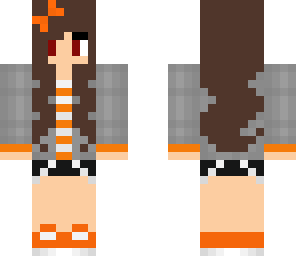 orange girl skin