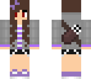 purple archer girl