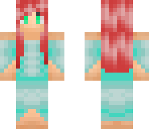 girl in a dress