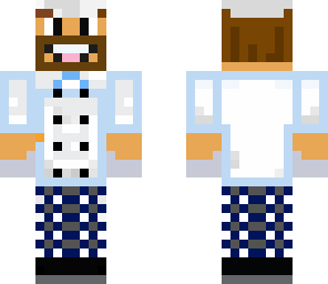 baker from x-box with eyes