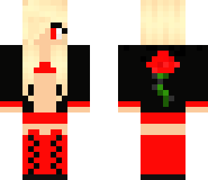 blood rose girl