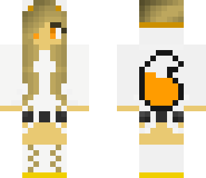 orange wolf girl