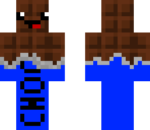 blue chockolate