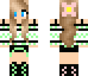 cute minty girl