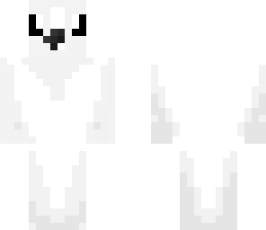 white winter snow owl