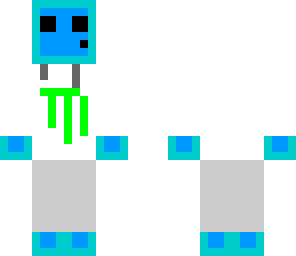 monster energy blue slime