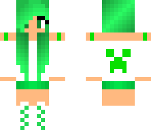 green creeper girl